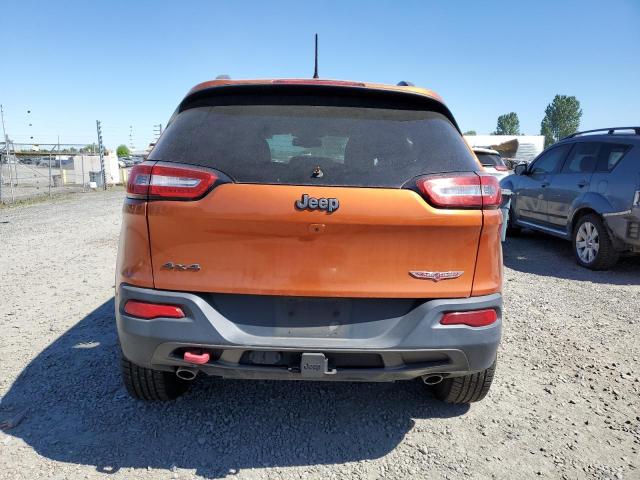 1C4PJMBS6FW520971 - 2015 JEEP CHEROKEE TRAILHAWK ნარინჯისფერი ფოტო 6