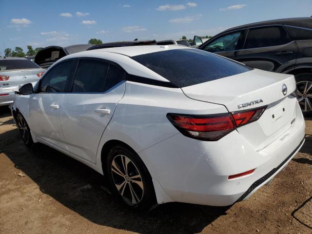 3N1AB8CV3NY292697 - 2022 NISSAN SENTRA SV WHITE photo 2