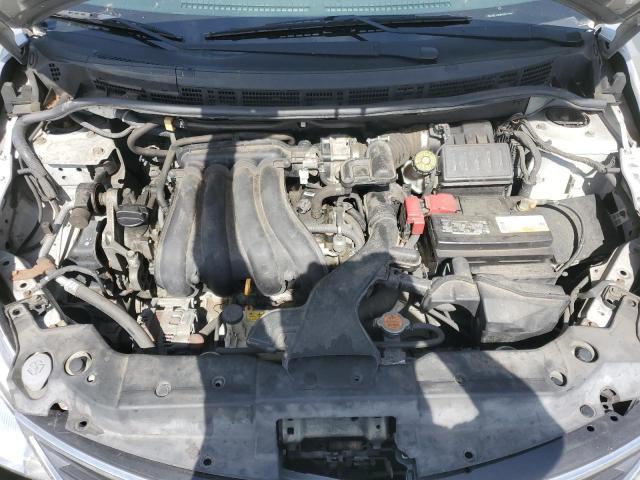 3N1BC1CP8CK801225 - 2012 NISSAN VERSA S SILVER photo 11