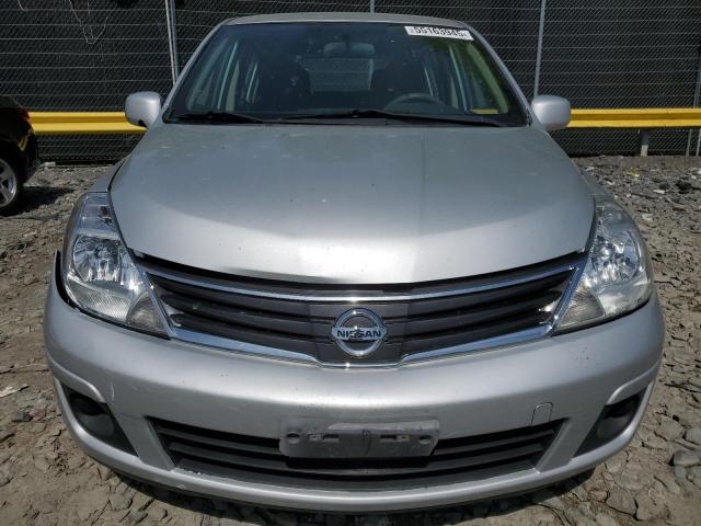 3N1BC1CP8CK801225 - 2012 NISSAN VERSA S SILVER photo 5