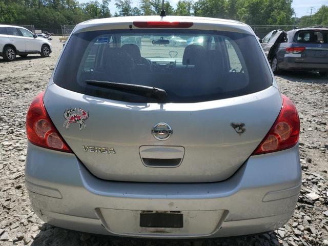 3N1BC1CP8CK801225 - 2012 NISSAN VERSA S SILVER photo 6