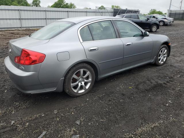 JNKCV51F66M608166 - 2006 INFINITI G35 SILVER photo 3