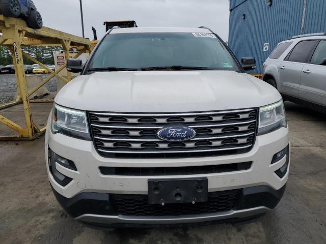 1FM5K8D81HGB36926 - 2017 FORD EXPLORER XLT WHITE photo 5