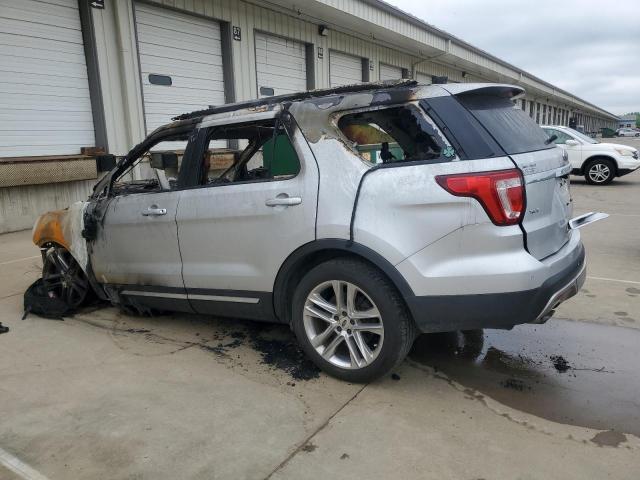 1FM5K8D84GGB93362 - 2016 FORD EXPLORER XLT 银色 照片 2