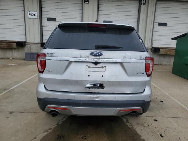 1FM5K8D84GGB93362 - 2016 FORD EXPLORER XLT 银色 照片 6