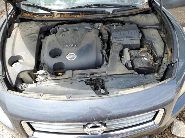 1N4AA5AP0DC837500 - 2013 NISSAN MAXIMA S GRAY photo 11