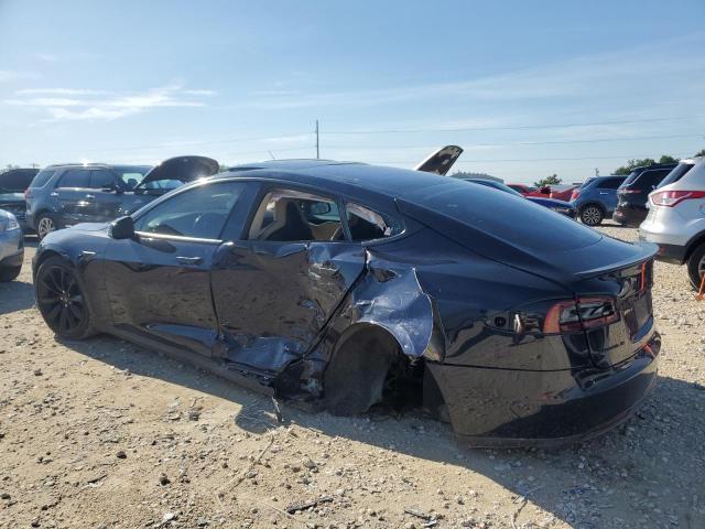 5YJSA1CPXDFP21566 - 2013 TESLA MODEL S BLUE photo 2