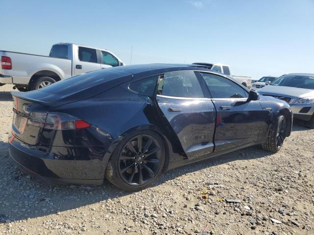 5YJSA1CPXDFP21566 - 2013 TESLA MODEL S BLUE photo 3