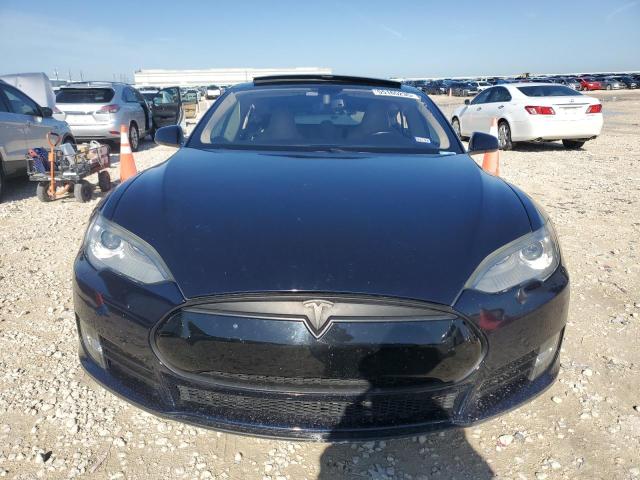 5YJSA1CPXDFP21566 - 2013 TESLA MODEL S BLUE photo 5