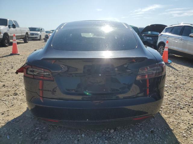 5YJSA1CPXDFP21566 - 2013 TESLA MODEL S BLUE photo 6