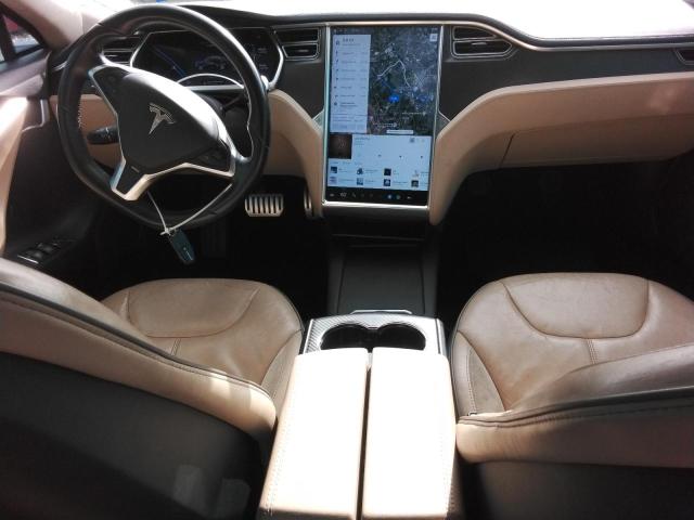 5YJSA1CPXDFP21566 - 2013 TESLA MODEL S BLUE photo 8