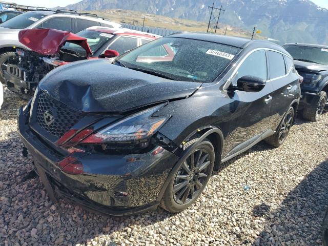 5N1AZ2BS5NC128787 - 2022 NISSAN MURANO SV BLACK photo 1