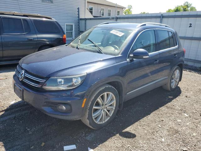 WVGBV7AX9DW542369 - 2013 VOLKSWAGEN TIGUAN S BLUE photo 1