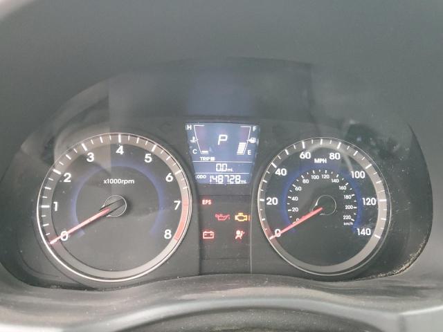 KMHCT4AE8CU134916 - 2012 HYUNDAI ACCENT GLS BLACK photo 9