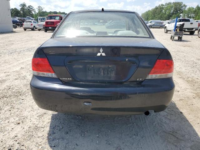 JA3AJ26EX6U000877 - 2006 MITSUBISHI LANCER ES BLACK photo 6