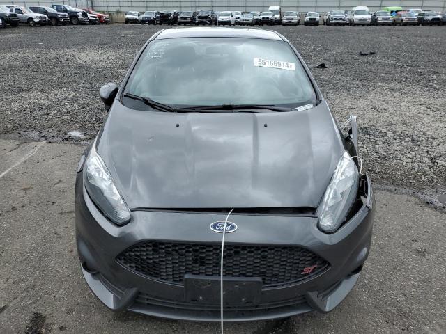 3FADP4GXXKM154034 - 2019 FORD FIESTA ST GRAY photo 5