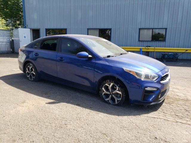 3KPF24AD9KE022327 - 2019 KIA FORTE FE BLUE photo 4