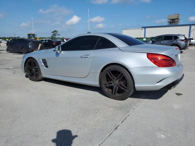 WDDJK7DA6KF056122 - 2019 MERCEDES-BENZ SL 550 SILVER photo 2