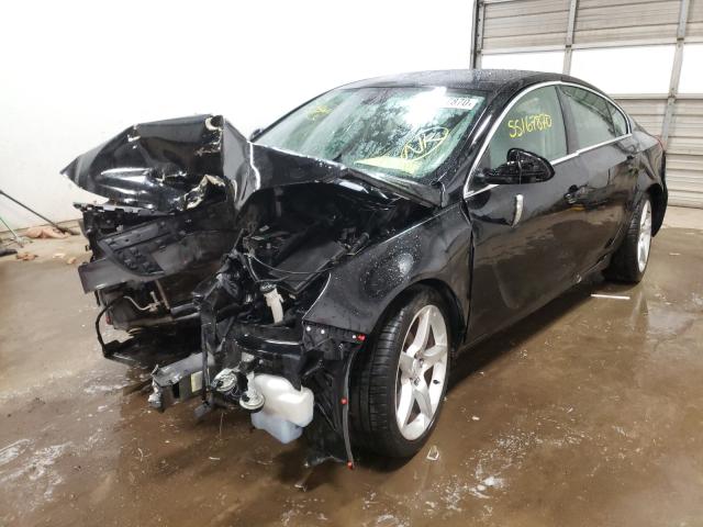 2G4GR5EK0C9112945 - 2012 BUICK REGAL 黑色 照片 2