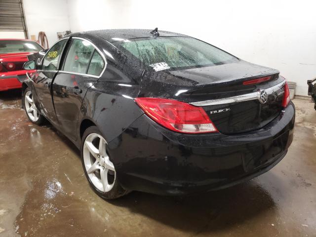 2G4GR5EK0C9112945 - 2012 BUICK REGAL 黑色 照片 3