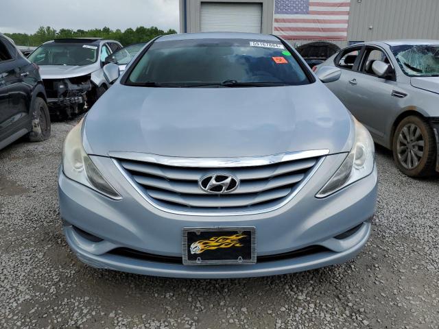 5NPEB4AC7DH637671 - 2013 HYUNDAI SONATA GLS BLUE photo 5