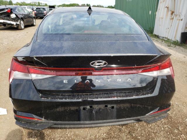 KMHLS4AG7PU506367 - 2023 HYUNDAI ELANTRA SEL BLACK photo 6