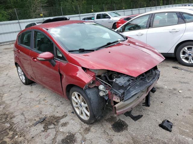 3FADP4EJ0FM209319 - 2015 FORD FIESTA SE BURGUNDY photo 4