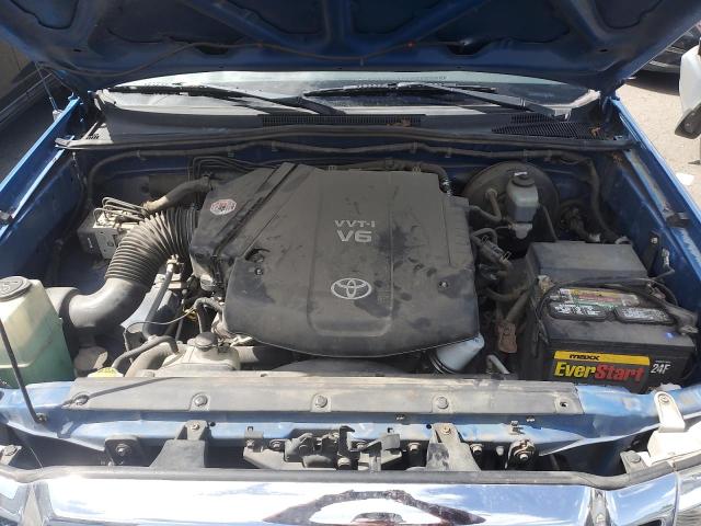 5TEJU62N68Z493909 - 2008 TOYOTA TACOMA DOUBLE CAB PRERUNNER BLUE photo 11