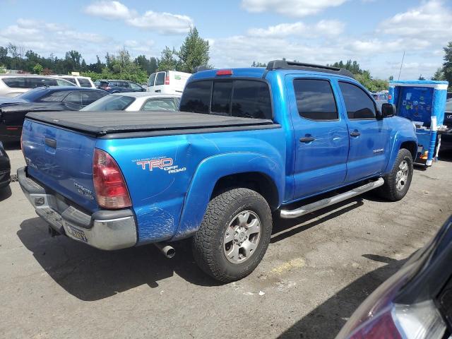 5TEJU62N68Z493909 - 2008 TOYOTA TACOMA DOUBLE CAB PRERUNNER BLUE photo 3