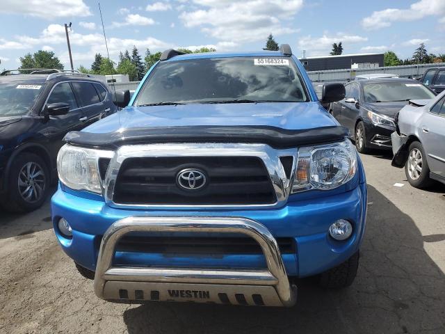 5TEJU62N68Z493909 - 2008 TOYOTA TACOMA DOUBLE CAB PRERUNNER BLUE photo 5