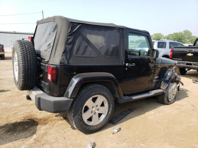 1J4GA5D13BL606030 - 2011 JEEP WRANGLER SAHARA BLACK photo 3