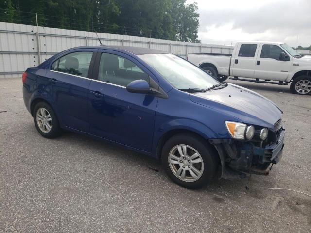 1G1JC5SH3D4214483 - 2013 CHEVROLET SONIC LT BLUE photo 4