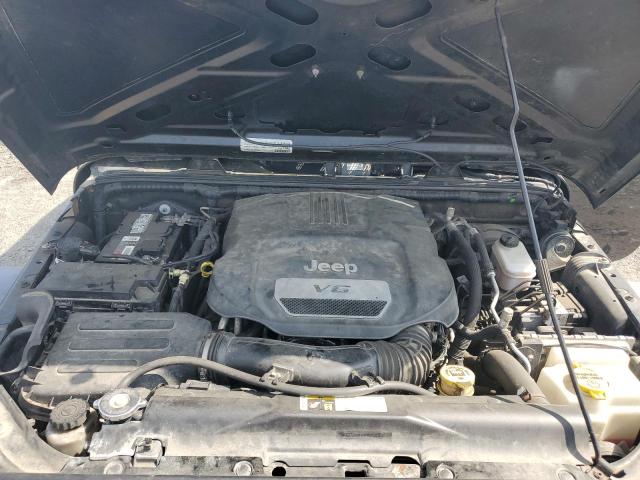 1C4BJWDG1FL609850 - 2015 JEEP WRANGLER U SPORT BLACK photo 12