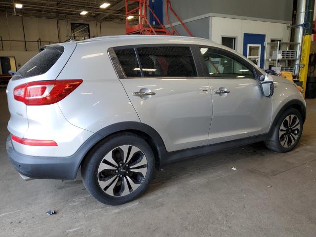 KNDPCCA63B7149667 - 2011 KIA SPORTAGE EX SILVER photo 3