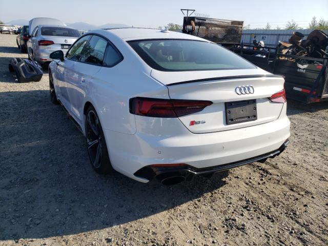 WUABWCF59KA901184 - 2019 AUDI RS5 WHITE photo 3