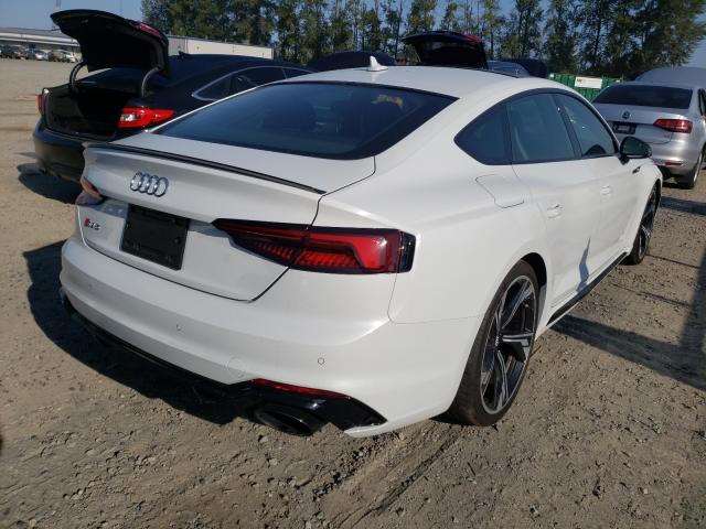 WUABWCF59KA901184 - 2019 AUDI RS5 WHITE photo 4