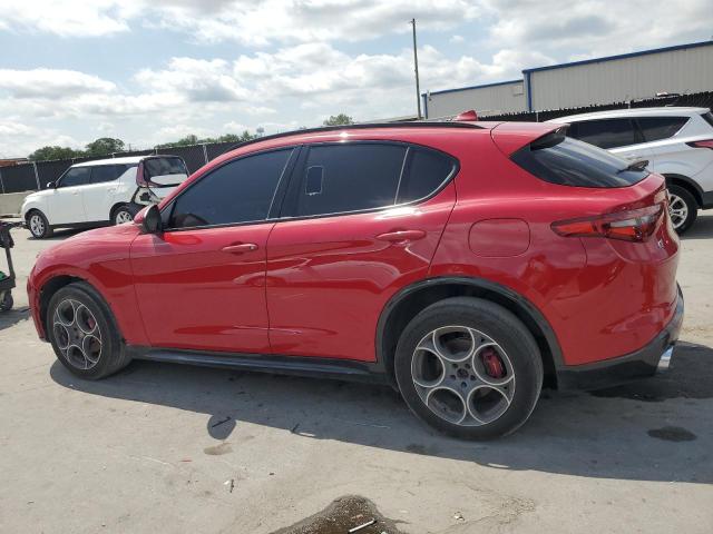 ZASPAKBN1L7C70566 - 2020 ALFA ROMEO STELVIO TI RED photo 2