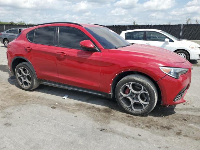 ZASPAKBN1L7C70566 - 2020 ALFA ROMEO STELVIO TI RED photo 4