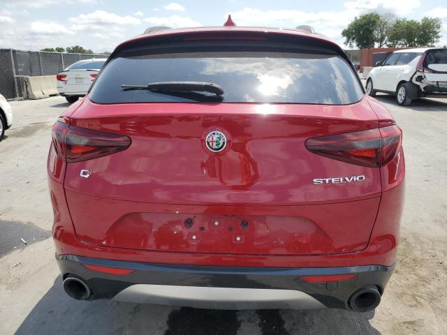 ZASPAKBN1L7C70566 - 2020 ALFA ROMEO STELVIO TI RED photo 6
