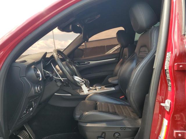 ZASPAKBN1L7C70566 - 2020 ALFA ROMEO STELVIO TI RED photo 7