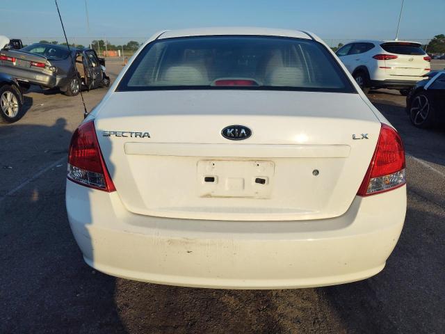 KNAFE221395611229 - 2009 KIA SPECTRA EX WHITE photo 6