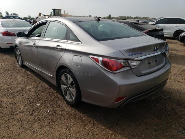 KMHEC4A44DA069288 - 2013 HYUNDAI SONATA HYBRID GRAY photo 2