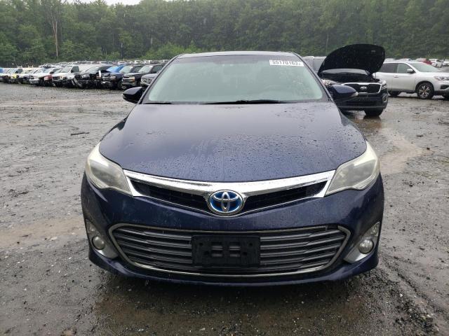 4T1BD1EB3EU029808 - 2014 TOYOTA AVALON HYBRID BLUE photo 5