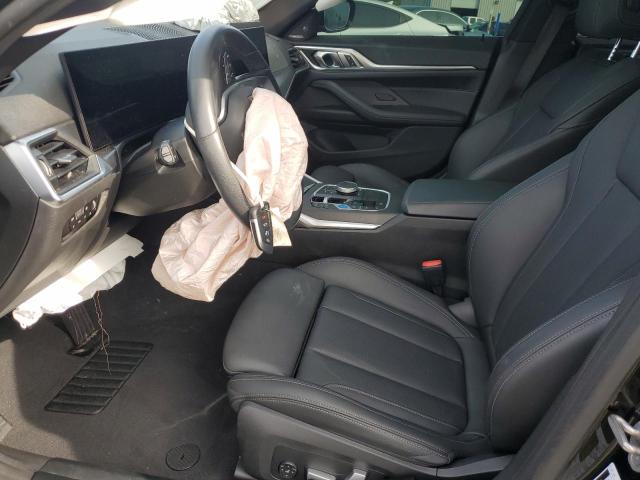 WBY73AW08RFR85174 - 2024 BMW I4 EDRIVE 40 BLACK photo 7