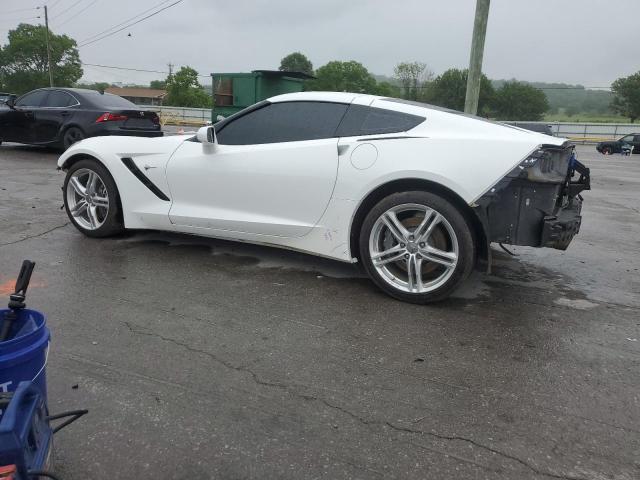 1G1YA2D77H5116807 - 2017 CHEVROLET CORVETTE STINGRAY 1LT WHITE photo 2