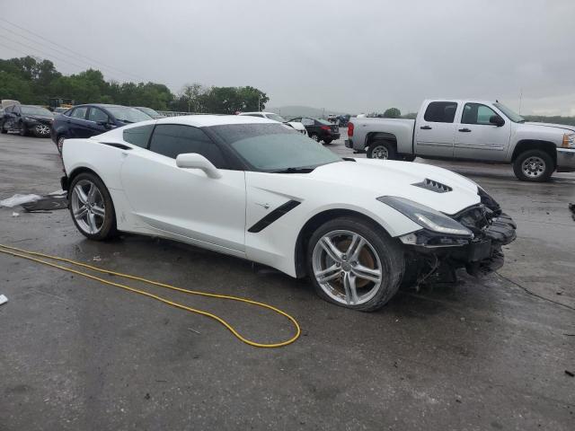1G1YA2D77H5116807 - 2017 CHEVROLET CORVETTE STINGRAY 1LT WHITE photo 4