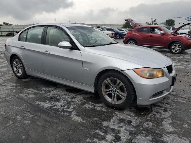 WBAVA375X8NL57185 - 2008 BMW 328 I SILVER photo 4