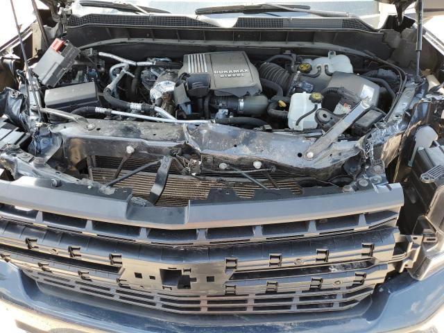 1GCUYEET9MZ116857 - 2021 CHEVROLET SILVERADO K1500 RST GRAY photo 11