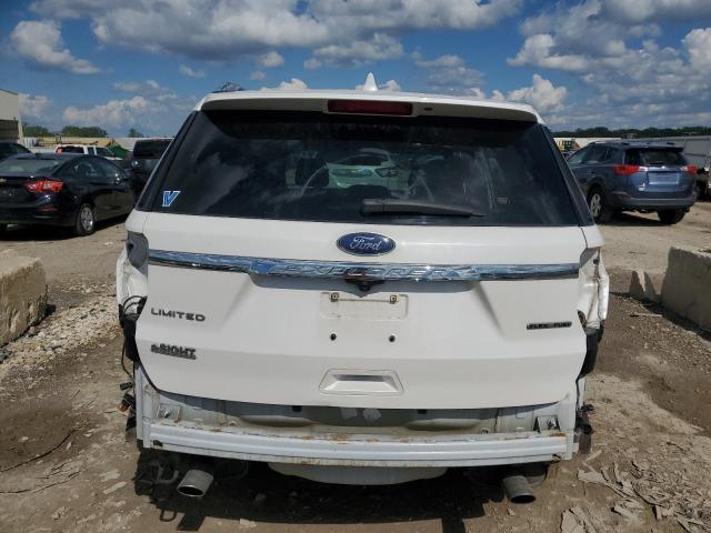 1FM5K7F82GGD15210 - 2016 FORD EXPLORER LIMITED 白色 照片 6