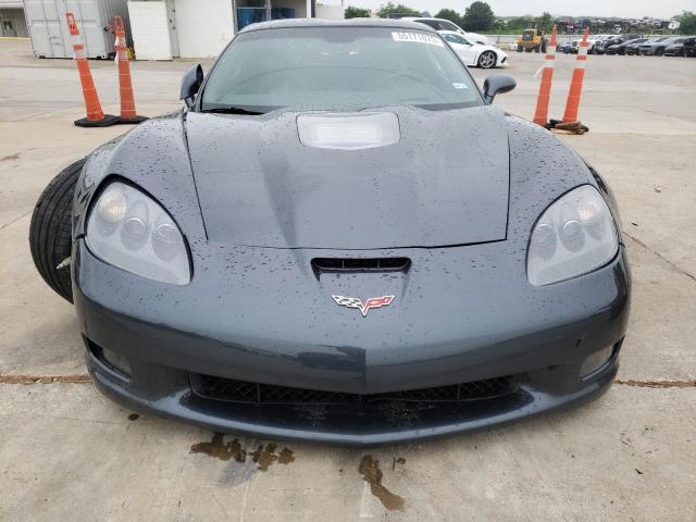 1G1YN2DT8A5801230 - 2010 CHEVROLET CORVETTE ZR-1 GRAY photo 5